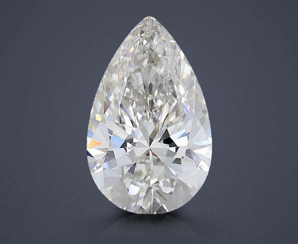 1.50 Carat Pear Lab Diamond