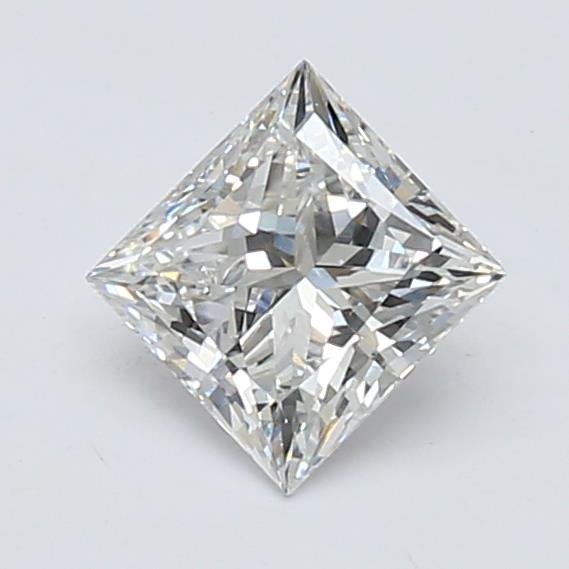 0.80ct E VVS2 Rare Carat Ideal Cut Princess Lab Grown Diamond