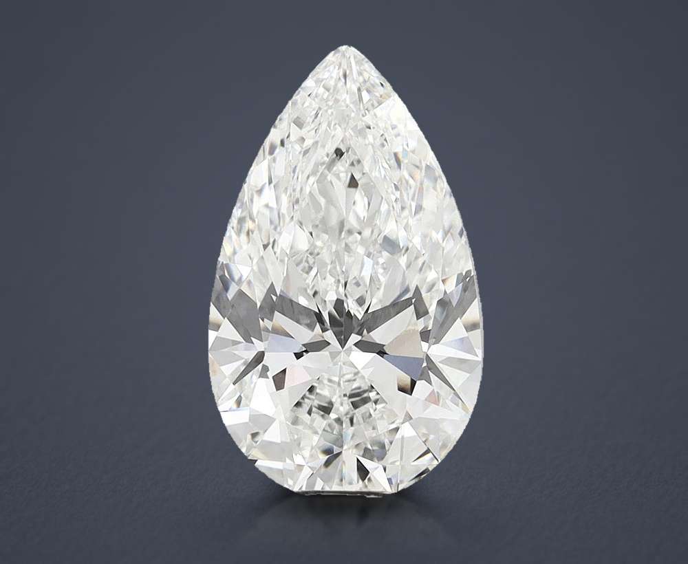 9.59 Carat Pear Lab Diamond