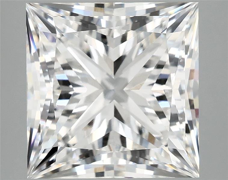 6.72 Carat Princess Lab Diamond