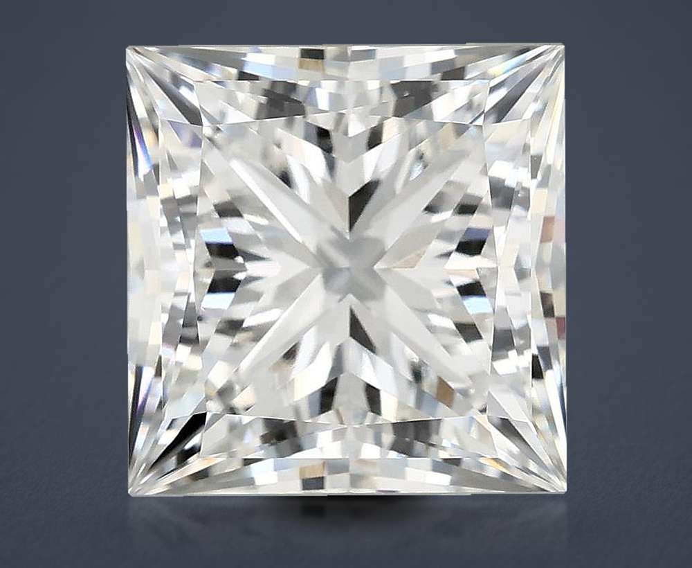 6.72 Carat Princess Lab Diamond
