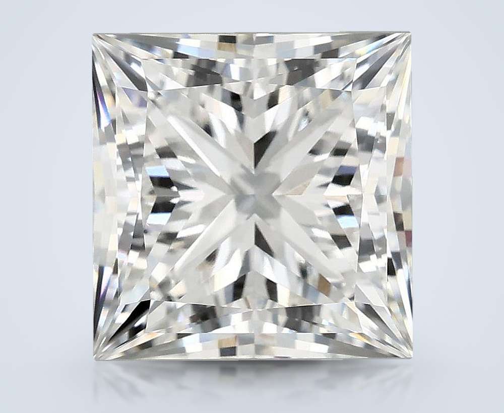 6.72 Carat Princess Lab Diamond
