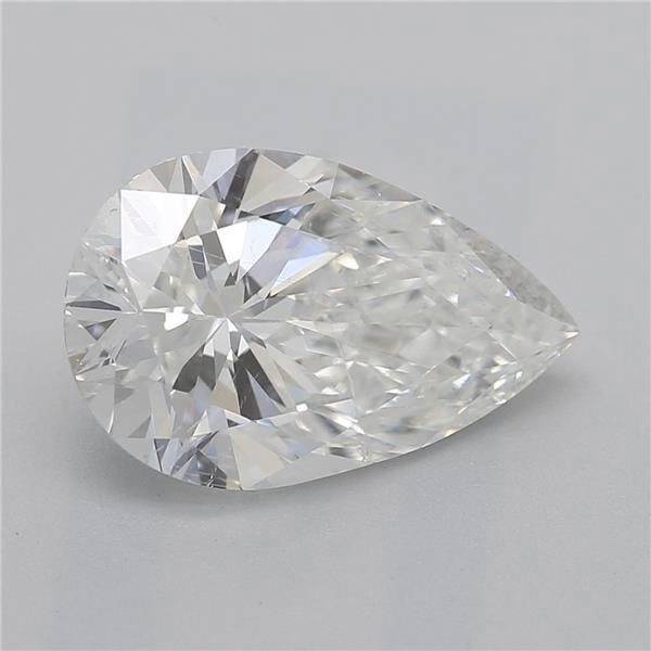 1.70ct G SI2 Rare Carat Ideal Cut Pear Diamond