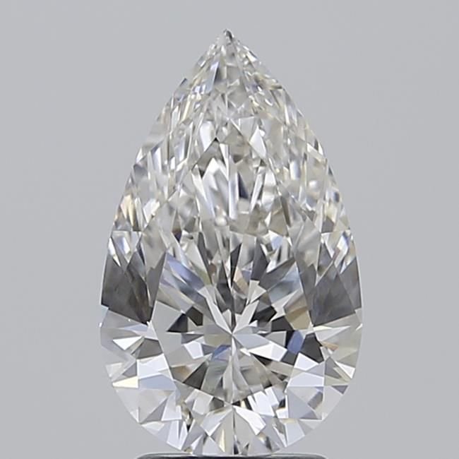 2.58 Carat Pear Lab Diamond