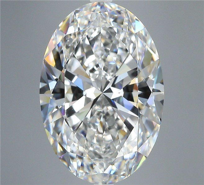 8.02 Carat Oval Natural Diamond