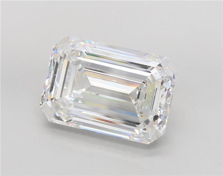 21.32ct E VS1 Rare Carat Ideal Cut Emerald Lab Grown Diamond