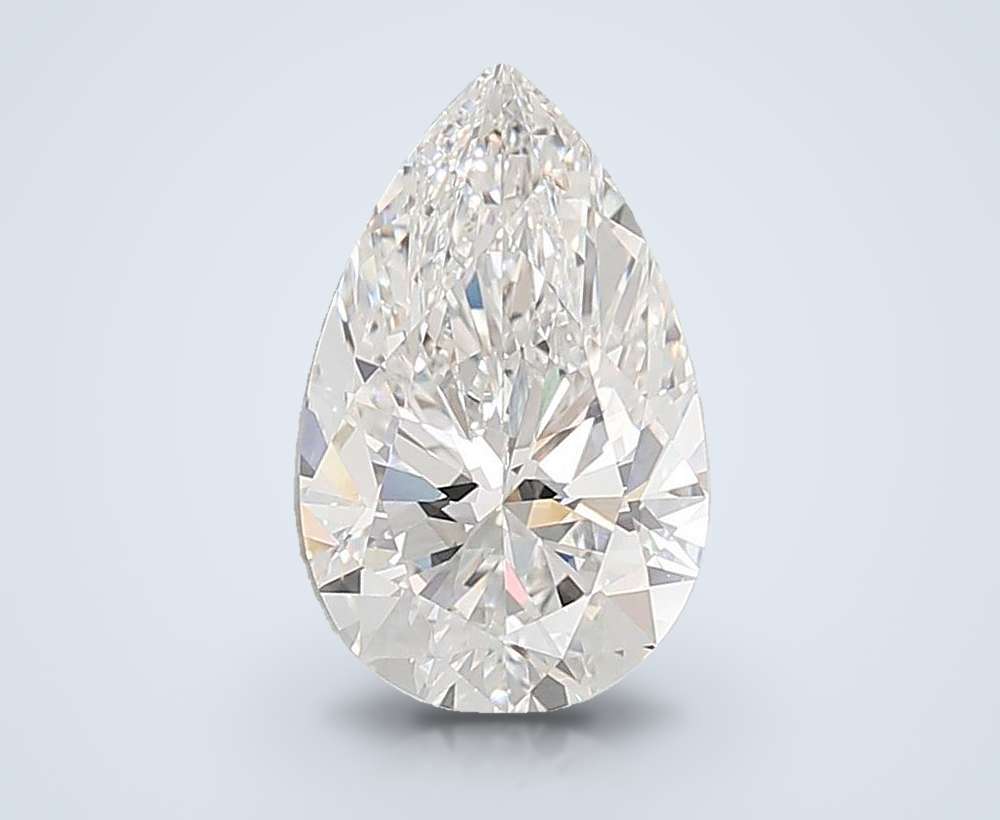 10.02 Carat Pear Lab Diamond