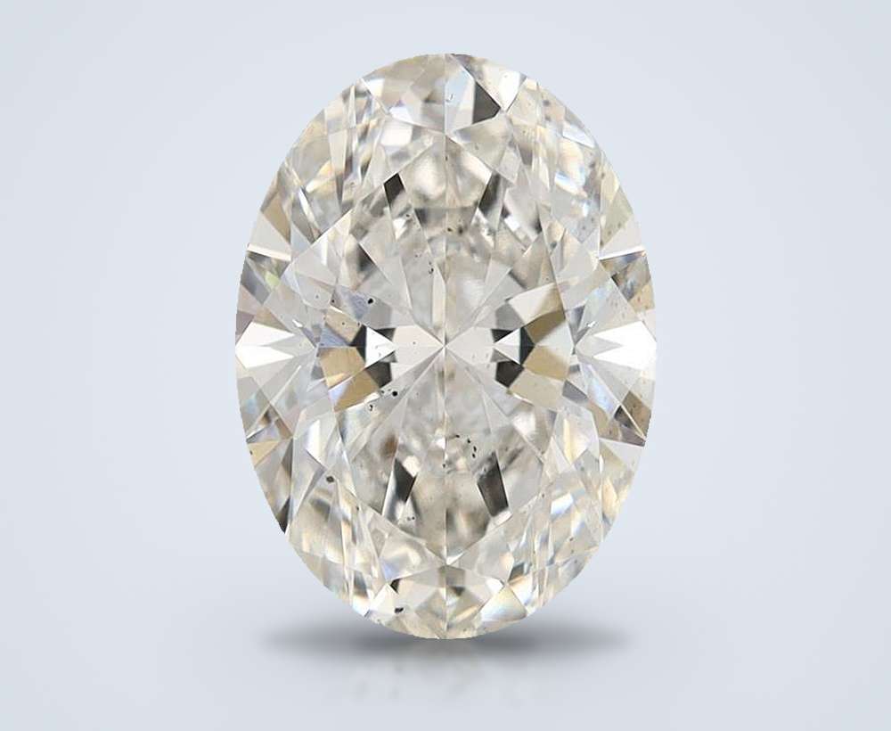 2.58 Carat Oval Lab Diamond