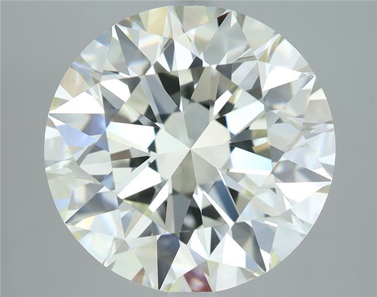 7.13ct J VVS1 Rare Carat Ideal Cut Round Diamond