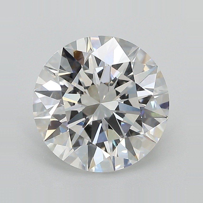 3.22ct D VVS2 Excellent Cut Round Lab Grown Diamond