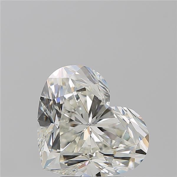 4.01ct J SI2 Excellent Cut Heart Diamond