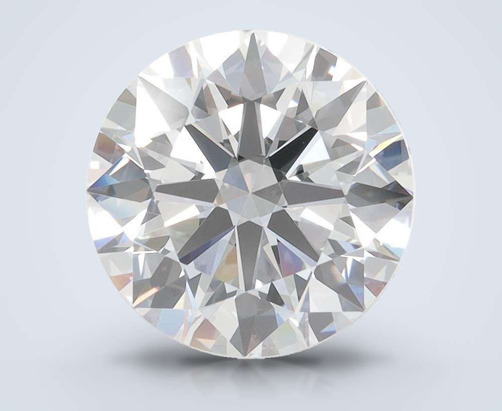 4.08 Carat Round Lab Diamond