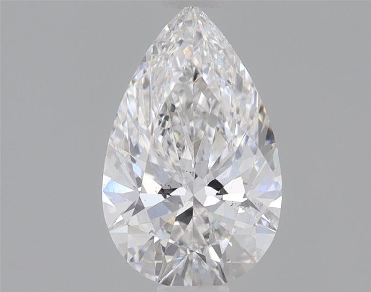 0.78ct E SI1 Rare Carat Ideal Cut Pear Lab Grown Diamond