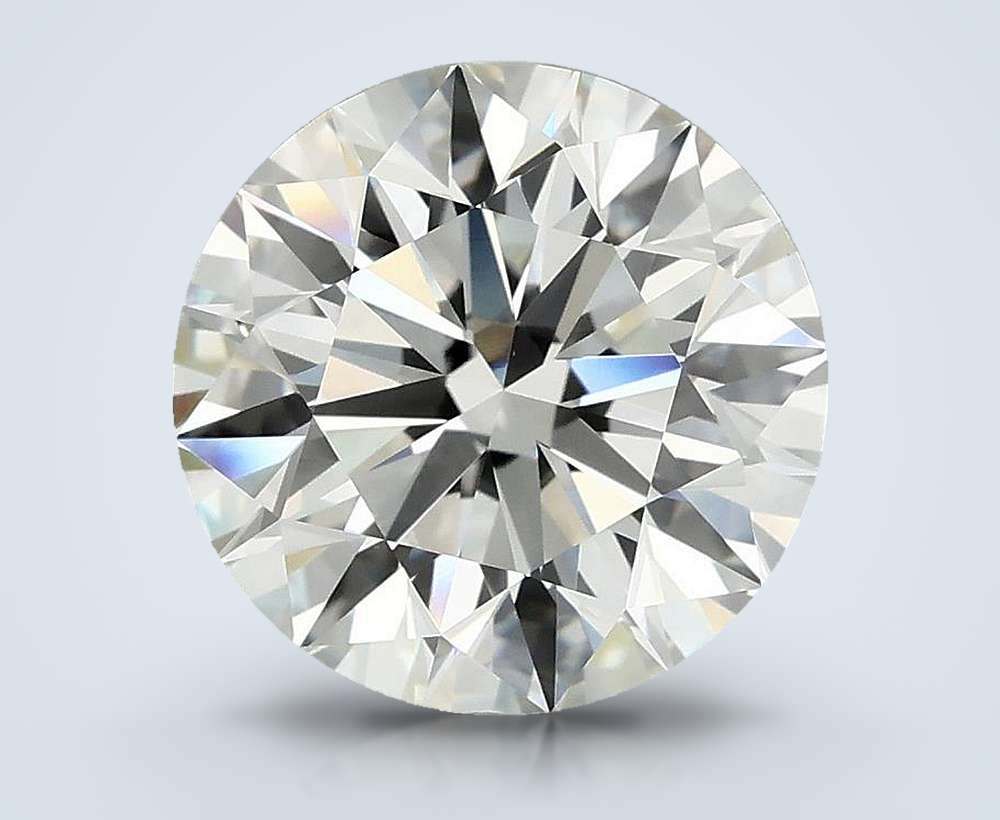 3.84 Carat Round Lab Diamond