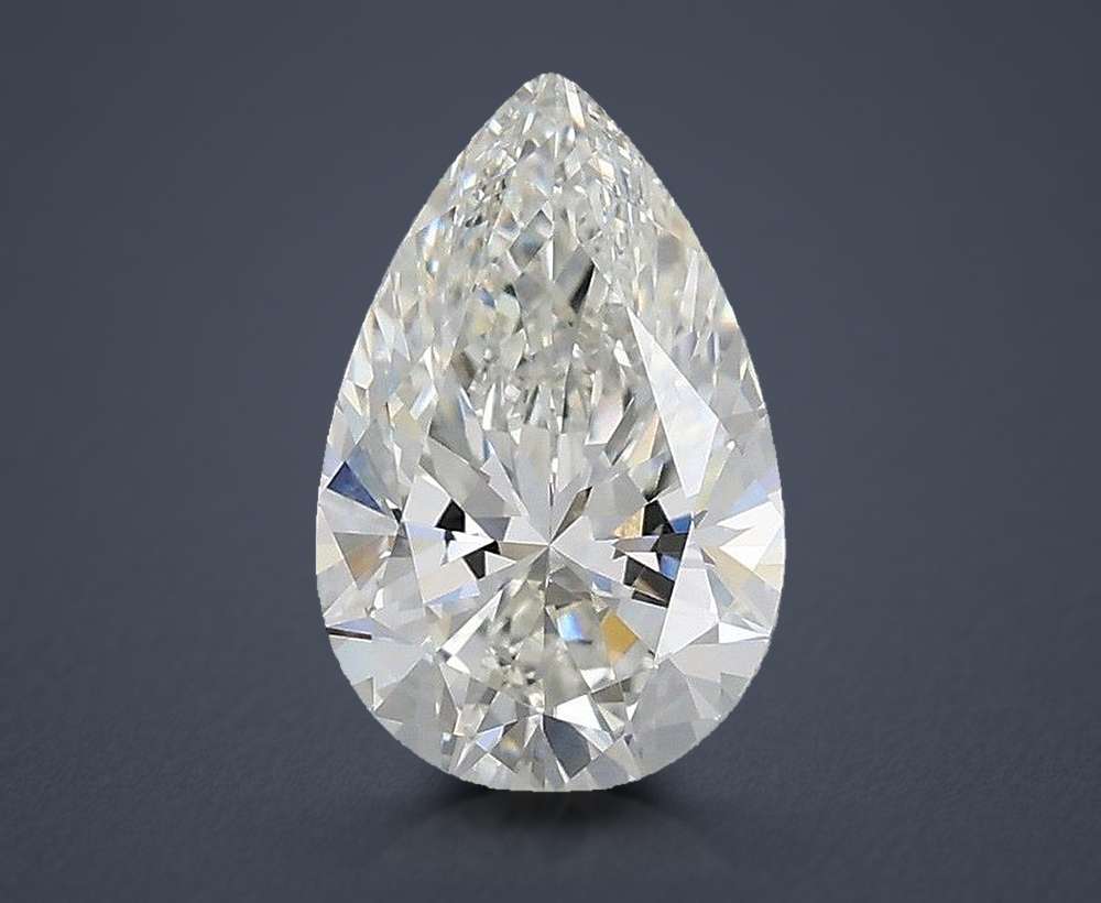 1.50 Carat Pear Lab Diamond