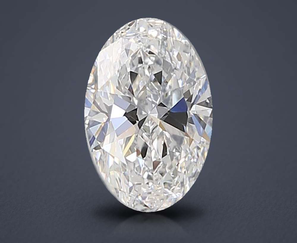 0.76 Carat Oval Lab Diamond