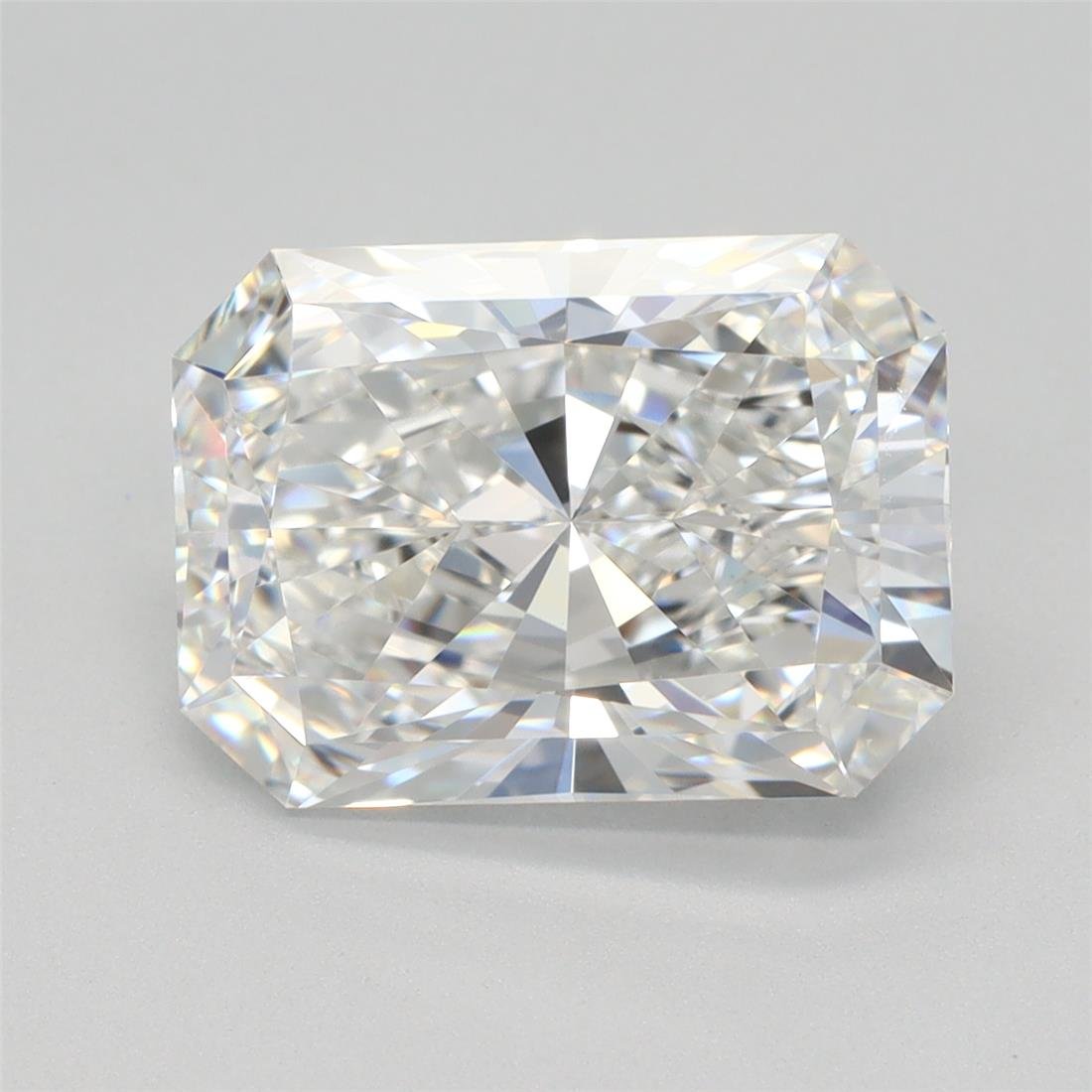 3.02ct F VVS2 Rare Carat Ideal Cut Radiant Lab Grown Diamond