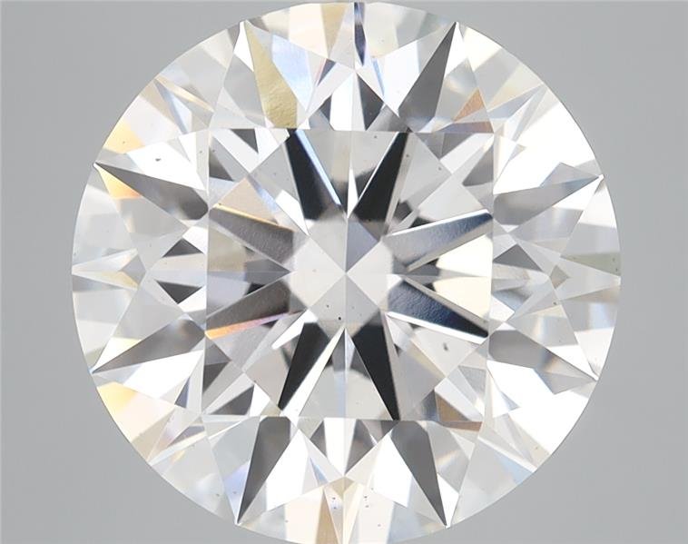 6.44ct G VS2 Rare Carat Ideal Cut Round Lab Grown Diamond