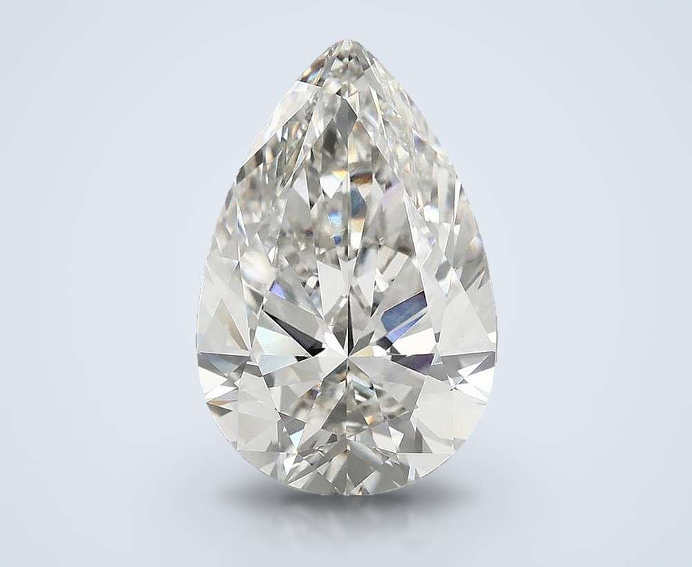 5.57 Carat Pear Lab Diamond