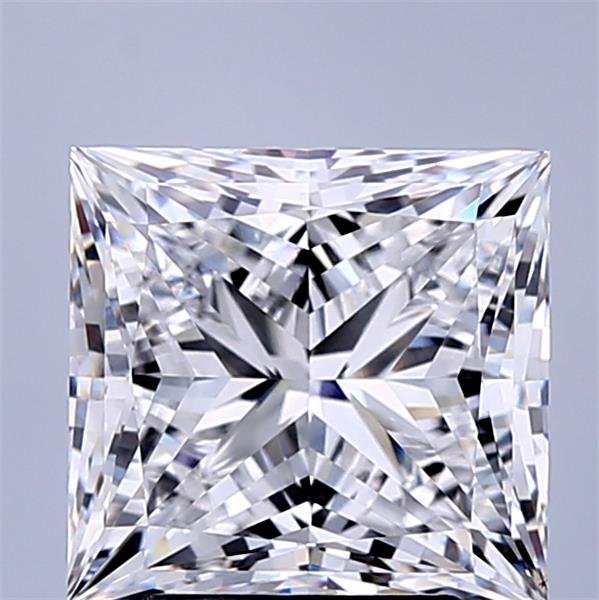3.84 Carat Princess Lab Diamond