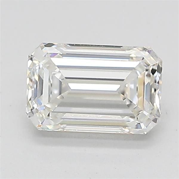 1.05ct F VVS2 Excellent Cut Emerald Lab Grown Diamond