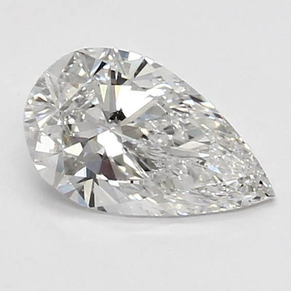 0.95ct F VS1 Rare Carat Ideal Cut Pear Lab Grown Diamond