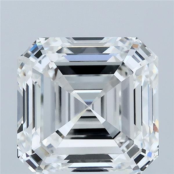 5.02ct E VVS2 Rare Carat Ideal Cut Asscher Lab Grown Diamond