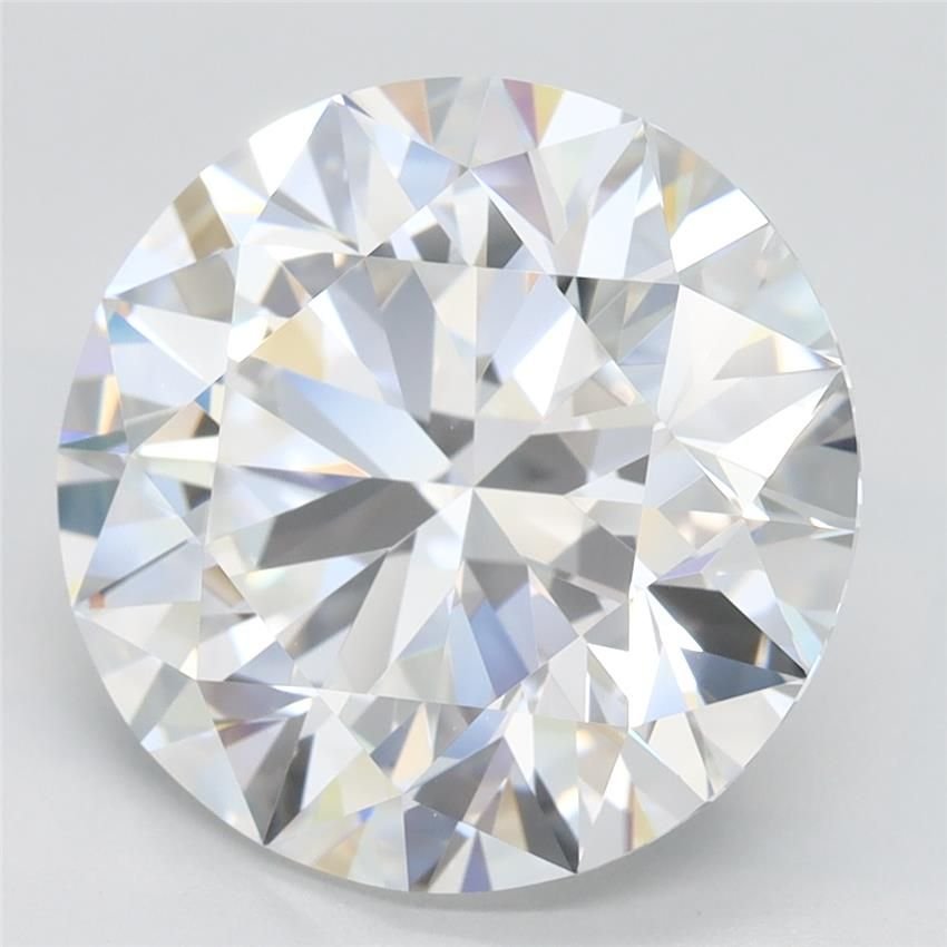5.67ct D VVS2 Rare Carat Ideal Cut Round Lab Grown Diamond