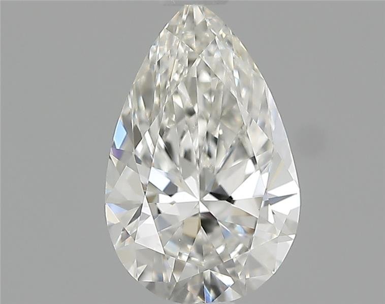 0.84ct H VVS2 Rare Carat Ideal Cut Pear Lab Grown Diamond