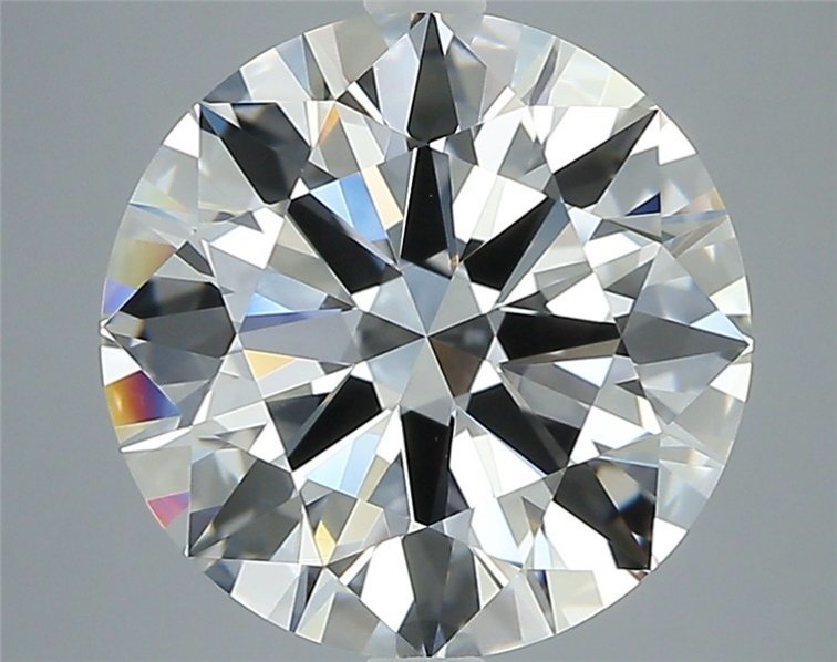 4.34ct H VS1 Rare Carat Ideal Cut Round Diamond