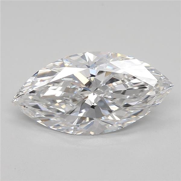 2.06ct D VVS2 Rare Carat Ideal Cut Marquise Lab Grown Diamond