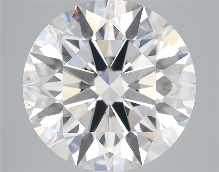 6.14ct G VS2 Rare Carat Ideal Cut Round Lab Grown Diamond