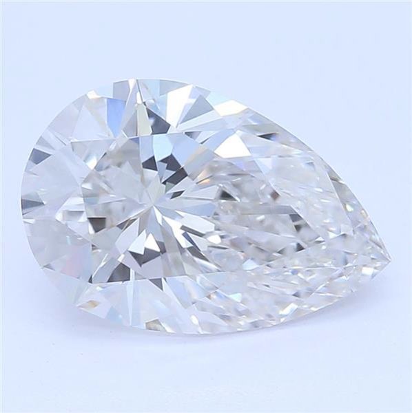 1.13ct G VVS2 Rare Carat Ideal Cut Pear Lab Grown Diamond