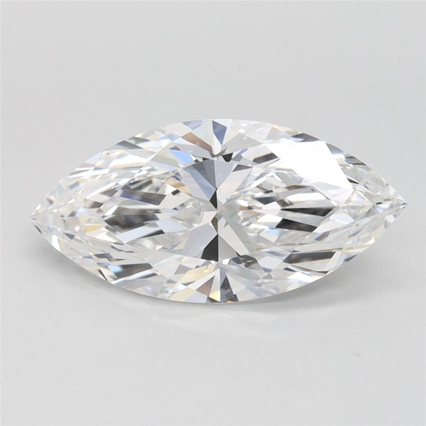 1.41ct D IF Rare Carat Ideal Cut Marquise Lab Grown Diamond