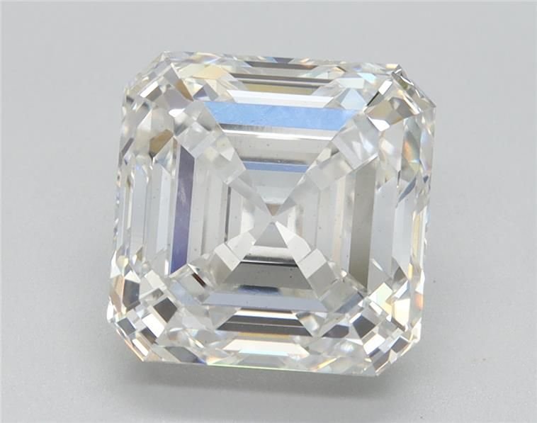 3.06ct G VS1 Rare Carat Ideal Cut Asscher Lab Grown Diamond