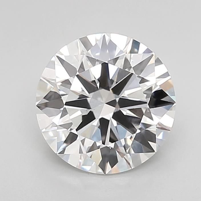 2.00ct D VS2 Rare Carat Ideal Cut Round Lab Grown Diamond
