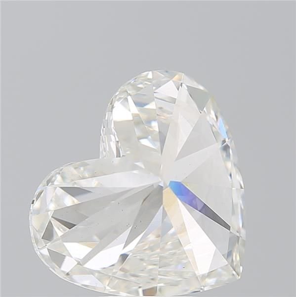 5.03ct G VS2 Rare Carat Ideal Cut Heart Lab Grown Diamond