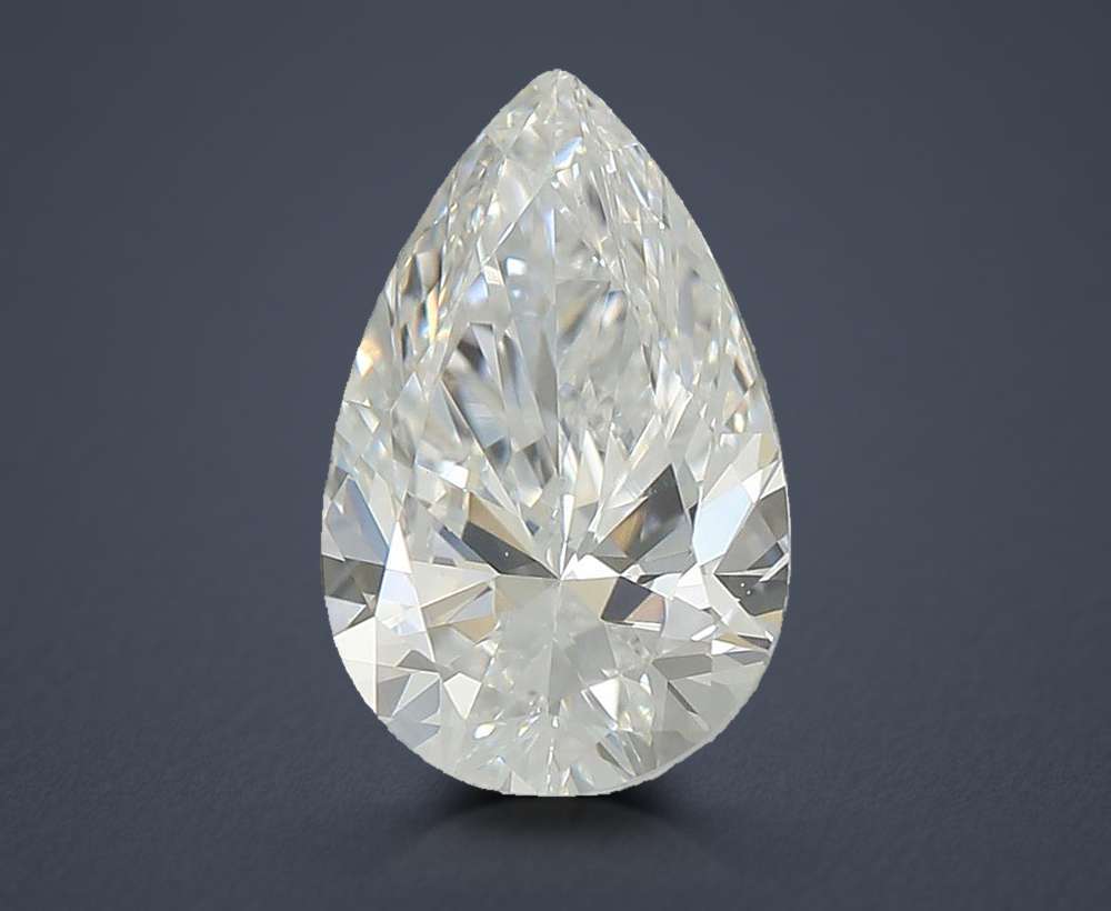 1.00 Carat Pear Lab Diamond