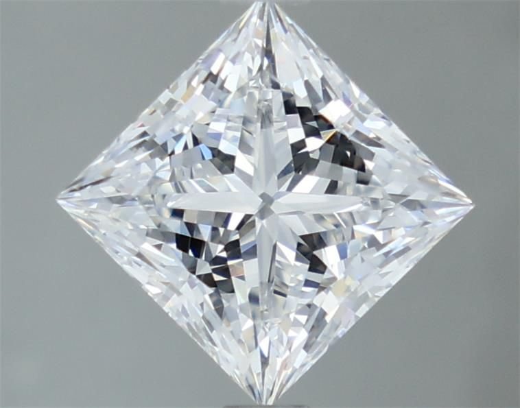 2.05ct D VVS2 Rare Carat Ideal Cut Princess Lab Grown Diamond