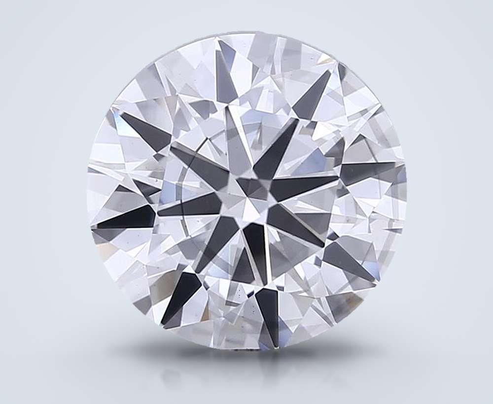 6.03 Carat Round Lab Diamond