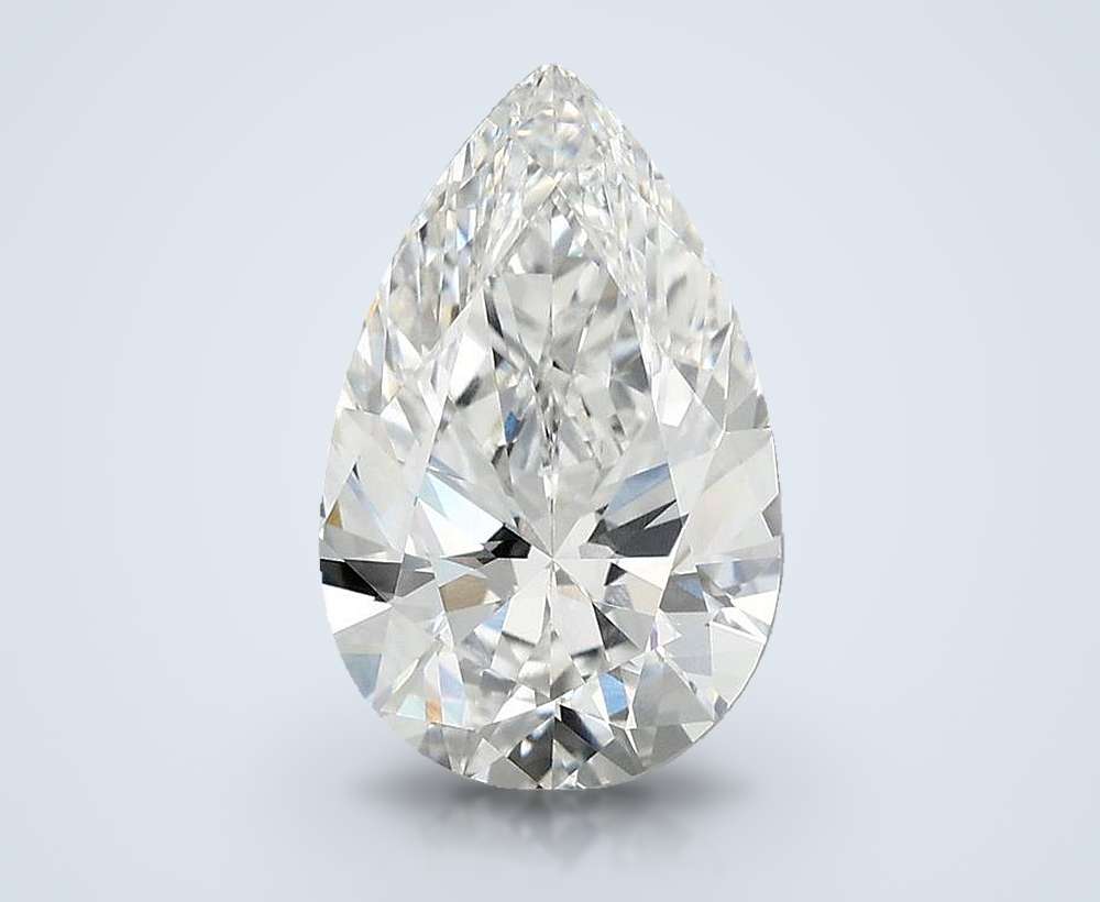3.00 Carat Pear Lab Diamond