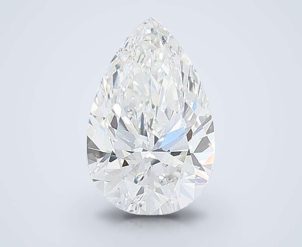 1.00 Carat Pear Lab Diamond
