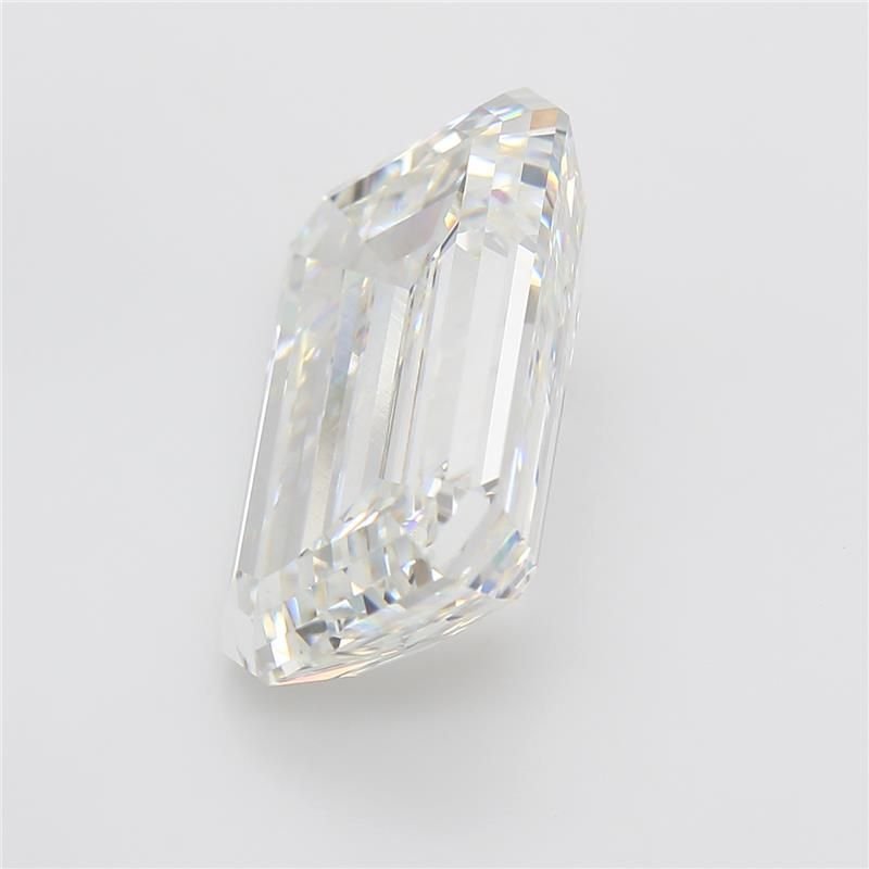 16.05ct F VVS2 Rare Carat Ideal Cut Emerald Lab Grown Diamond