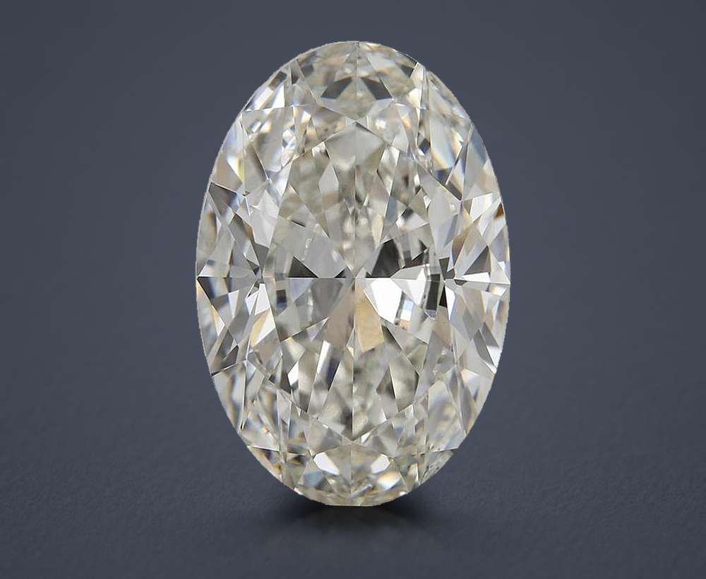 15.03 Carat Oval Lab Diamond