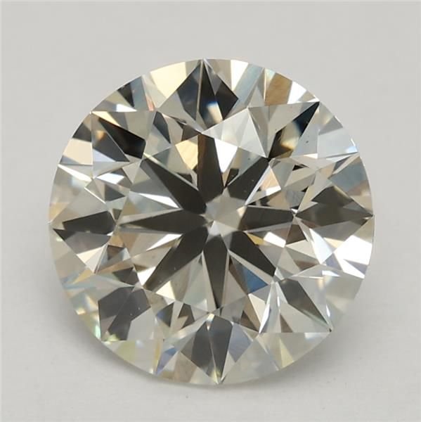 2.02ct K VS1 Rare Carat Ideal Cut Round Lab Grown Diamond