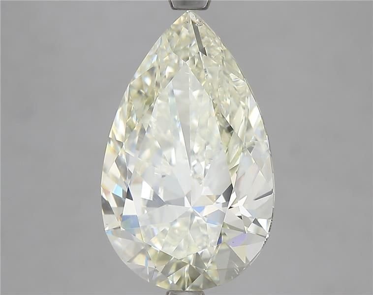 5.03ct K VS2 Rare Carat Ideal Cut Pear Diamond