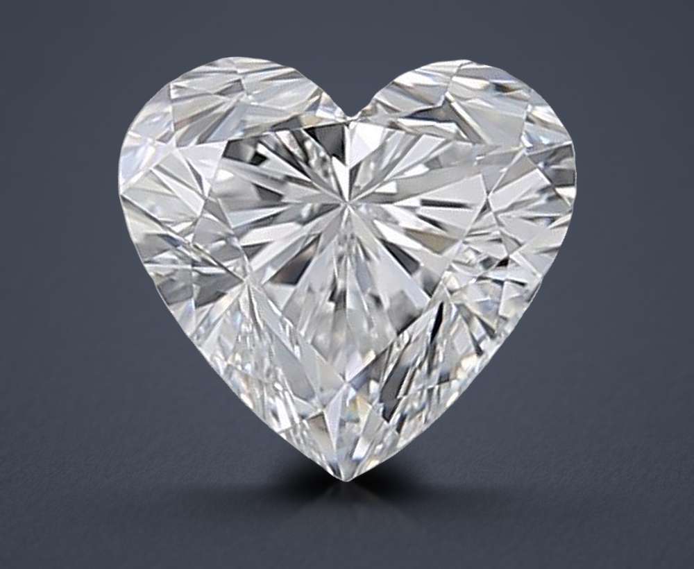 0.51 Carat Heart Natural Diamond