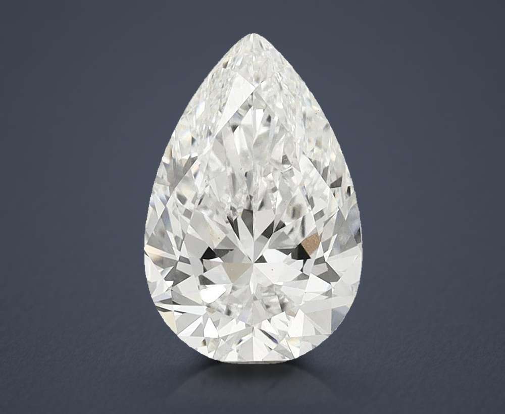 4.73 Carat Pear Lab Diamond