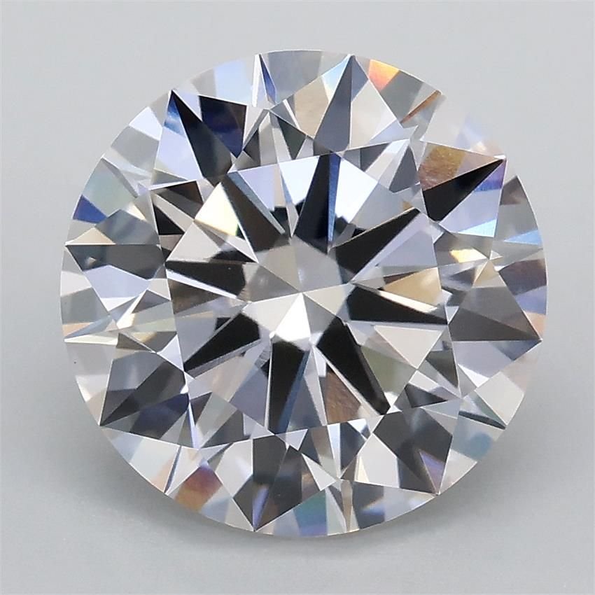 3.02ct F VVS2 Rare Carat Ideal Cut Round Lab Grown Diamond