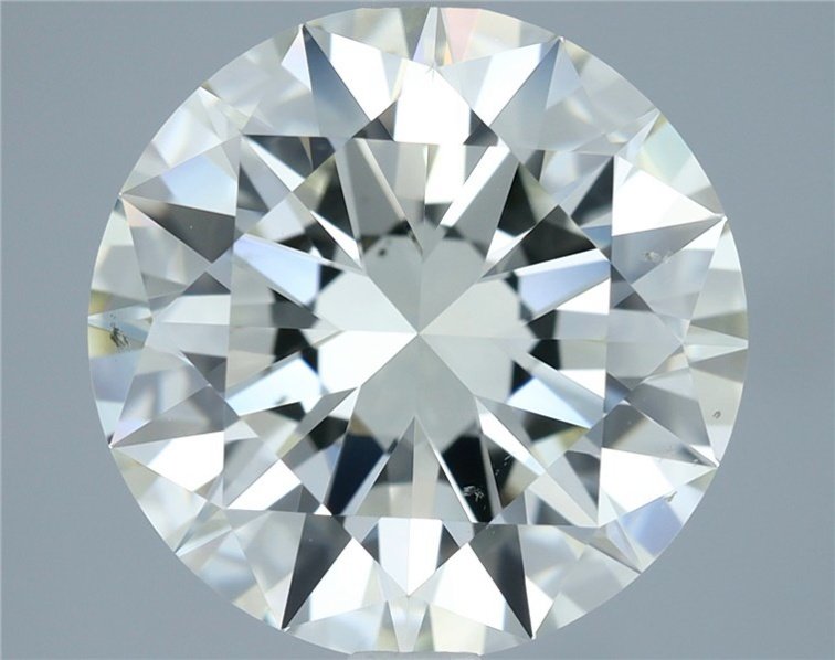 3.62ct J SI1 Excellent Cut Round Diamond